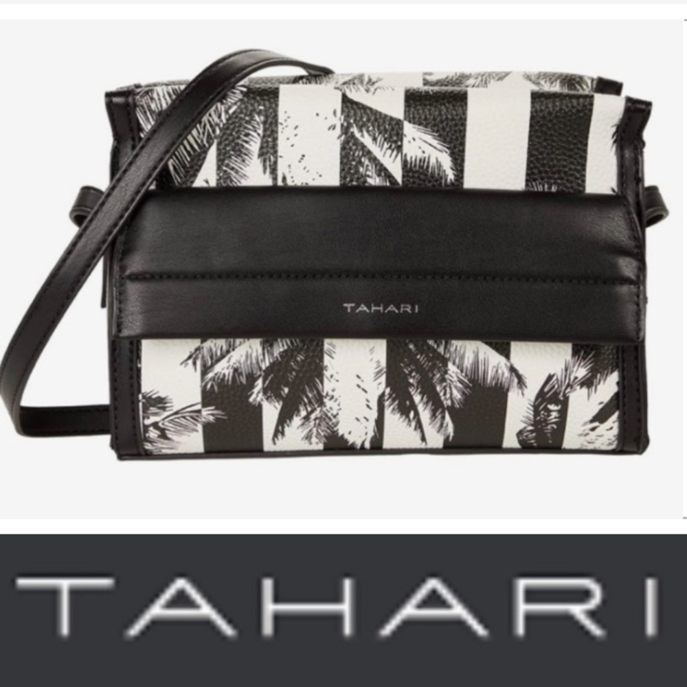 Tahari Tropical Paradise Crossbody, NWT